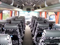 33-seater minibus for hire from Sweeneys of Muthill, Perthshire, Scotland, UK - ideal for holiday touring parties, golf tours and airport transfers